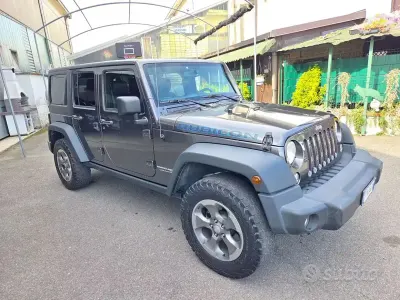 Usata Jeep Wrangler Unlimited Rubicon 284 CV (208 kW) 2018 Antracite SUV