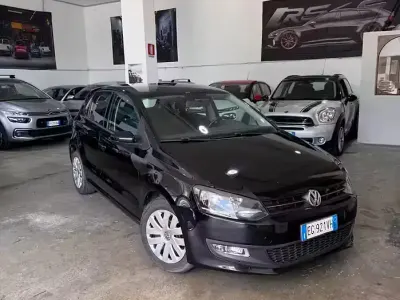 Usata VW Polo Trendline 75 CV (55 kW) 2011 Nero Utilitaria
