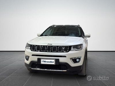 Usata Jeep Compass Limited 140 CV (102 kW) 2018 Bianco / tetto nero SUV