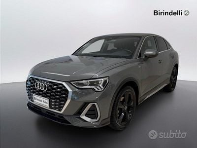 Begagnad Audi Q3 S-Line 150 HK (110 kW) 2021 Grå SUV