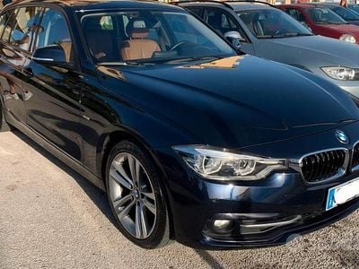 Usata BMW 325 218 CV (160 kW) 2015 Blu Station wagon