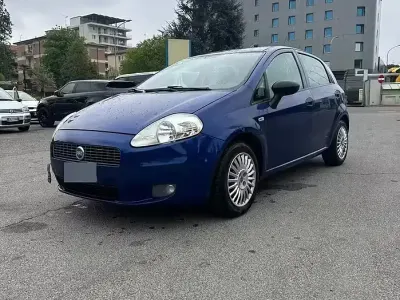 Brugt Fiat Punto 77 HK (56 kW) 2007 Blå Hatchback