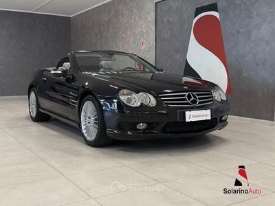 Usata Mercedes SL500 AMG 500 CV (367 kW) 2005 Nero Cabrio