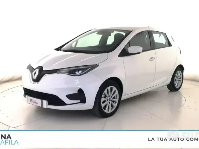 Usata Renault Zoe Zen 50 kW (69 CV) 2020 Bianco Utilitaria