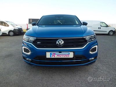 Usata VW T-Roc R-line 150 CV (110 kW) 2021 Blu SUV