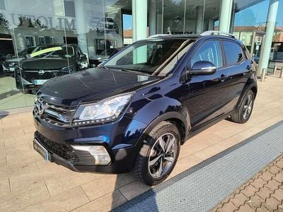 Usata SsangYong Korando Limited 177 CV (130 kW) 2017 Blu/azzurro SUV