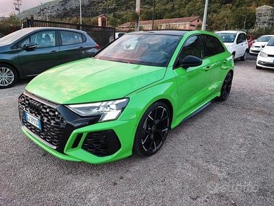 Usata Audi RS3 400 CV (294 kW) 2022 Verde Berlina