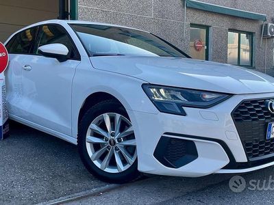 Usata Audi A3 Advanced Plus 150 CV (110 kW) 2022 Bianco Berlina