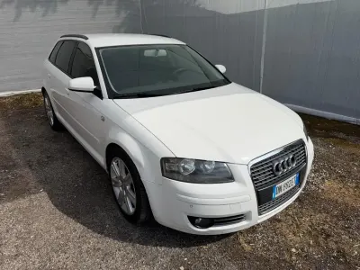 Usata Audi A3 Sportback Ambition 170 CV (125 kW) 2008 Bianco Utilitaria