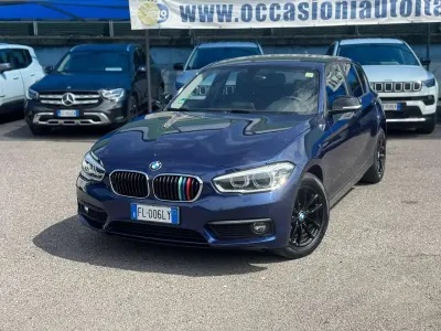 Usata BMW 116 M Sport 116 CV (85 kW) 2016 Blu/azzurro Utilitaria