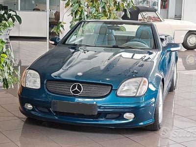 Usata Mercedes SLK320 2000 Blu Cabrio