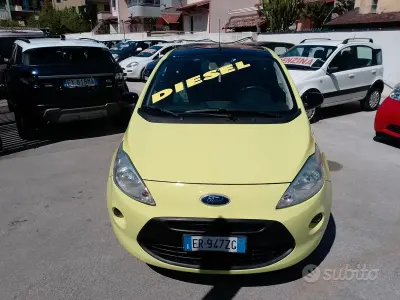 Usata Ford Ka 75 CV (55 kW) 2013 Verde Utilitaria