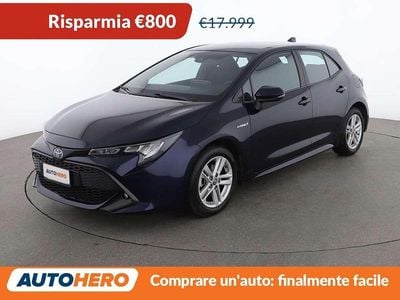 Usata Toyota Corolla Style 98 CV (72 kW) 2021 Blu Berlina