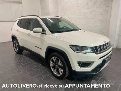 Usata Jeep Compass Limited 140 CV (102 kW) 2018 Bianco SUV