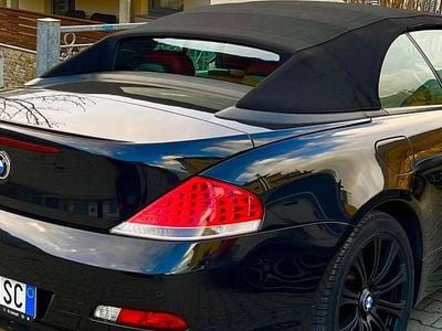 Usata BMW 630 Cabriolet 258 CV (189 kW) 2006 Nero Cabrio