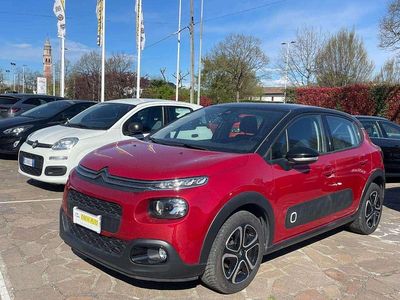 Usata Citroën C3 Shine 102 CV (75 kW) 2019 Rosso Utilitaria