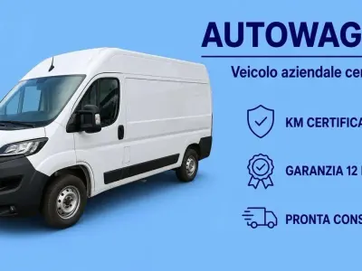 Usata Fiat Ducato 33 140 CV (102 kW) 2023 Bianco Furgone