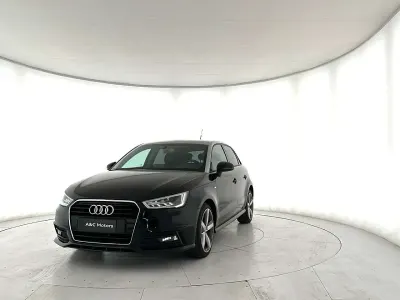 Usata Audi A1 Sportback S-Line 90 CV (66 kW) 2018 Nero Utilitaria