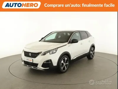 Usata Peugeot 3008 GT-line 131 CV (96 kW) 2018 Bianco SUV