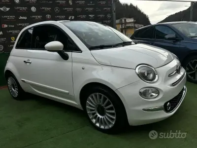 Usata Fiat 500 Lounge 69 CV (50 kW) 2019 Bianco Berlina