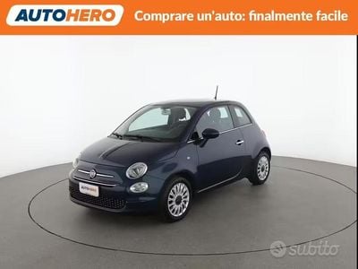 Usata Fiat 500 Lounge 69 CV (50 kW) 2019 Blu Utilitaria