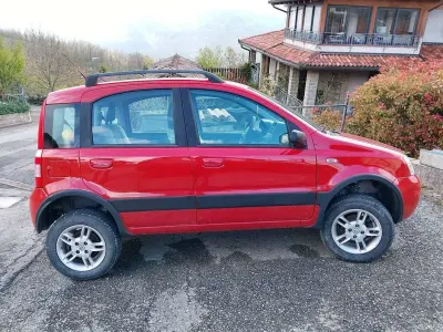 Usata Fiat Panda 4x4 Climbing 60 CV (44 kW) 2007 Rosso Utilitaria