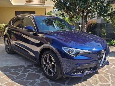 Usata Alfa Romeo Stelvio 160 CV (117 kW) 2021 Blu SUV