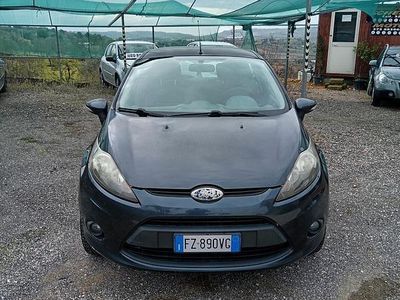 Usata Ford Fiesta Titanium 95 CV (69 kW) 2010 Blu Berlina