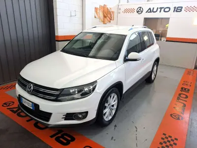 Usata VW Tiguan 150 CV (110 kW) 2015 Bianco SUV
