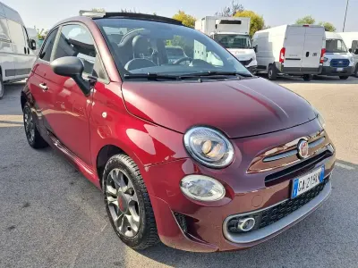 Usata Fiat 500C Sport 69 CV (50 kW) 2020 Rosso Cabrio