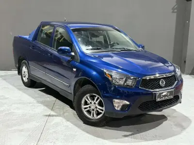 Usata SsangYong Actyon 155 CV (114 kW) 2013 Blu/azzurro Pick-up