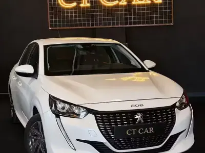 Usata Peugeot 208 Active 101 CV (74 kW) 2021 Bianco Utilitaria