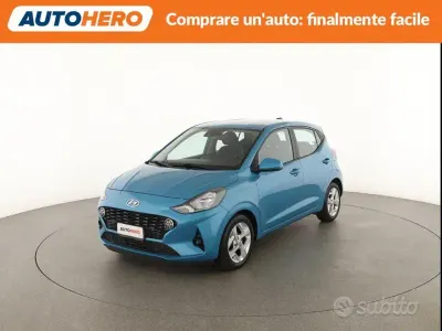 Usata Hyundai i10 67 CV (49 kW) 2020 Bluazzurro Utilitaria
