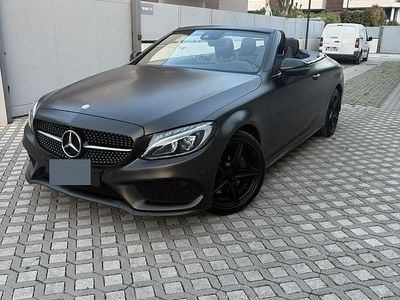 Usata Mercedes C250 2016 Nero Cabrio