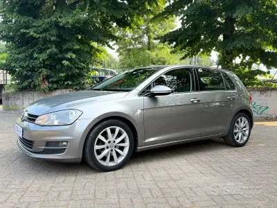Usata VW Golf VII Highline 105 CV (77 kW) 2014 Grigio Berlina