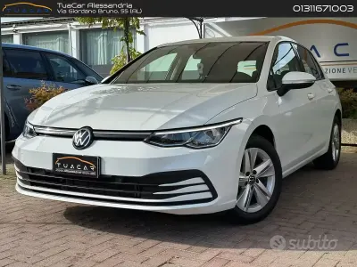 Usata VW Golf VIII Style 116 CV (85 kW) 2022 Bianco Berlina