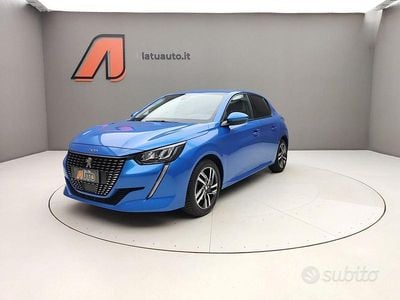 Gebraucht Peugeot 208 Allure 101 PS (74 kW) 2022 Blau Kleinwagen