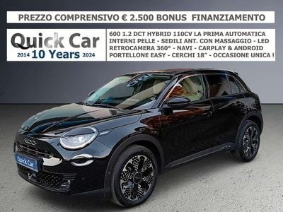 Usata Fiat 600 101 CV (74 kW) 2025 Nero SUV