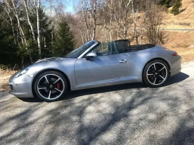 Usata Porsche 911 Carrera S Cabriolet 400 CV (294 kW) 2013 Argento Cabrio