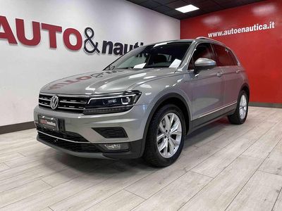 Usata VW Tiguan Advance 150 CV (110 kW) 2018 Argento SUV