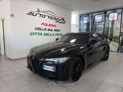Używany Alfa Romeo Giulia Super 150 KM (110 kW) 2018 Czarny Sedan/Limuzyna