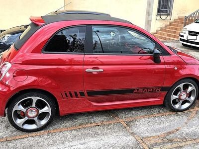 Usata Abarth 500C 140 CV (102 kW) 2011 Rosso Cabrio