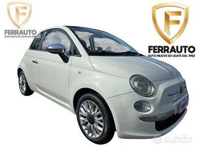 Usata Fiat 500C Lounge 69 CV (50 kW) 2013 Bianco Cabrio