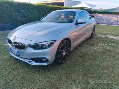 Usata BMW 430 Cabriolet 252 CV (185 kW) 2018 Grigio Cabrio