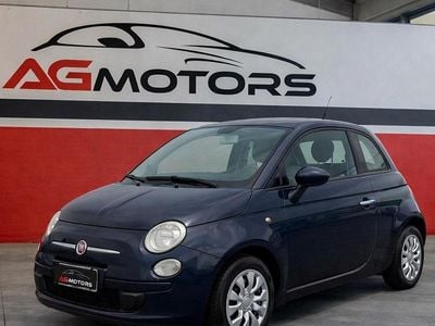 Usata Fiat 500 69 CV (50 kW) 2009 Blu Cabrio