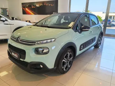 Usata Citroën C3 PureTech 83 CV (61 kW) 2019 Verde Utilitaria