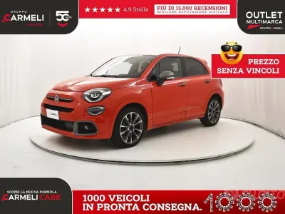 Usata Fiat 500X Sport 120 CV (88 kW) 2020 Rosso SUV