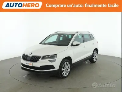 Käytetty Skoda Karoq Style 116 HP (85 kW) 2018 Valkoinen Katumaasturi