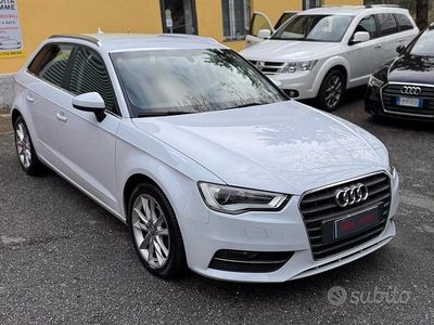Usata Audi A3 Ambition 150 CV (110 kW) 2013 Bianco Berlina