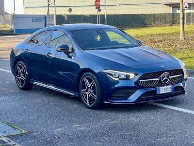 Usata Mercedes CLA200 Premium 150 CV (110 kW) 2019 Blu/azzurro Coupé